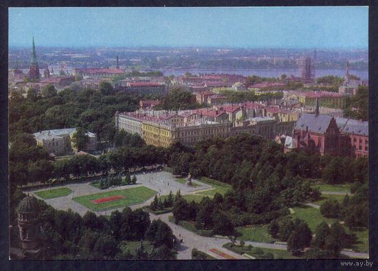 СССР ДМПК 1977 Рига панорама города