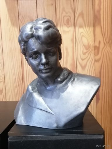 Бюст. С. Есенин. Силумин.