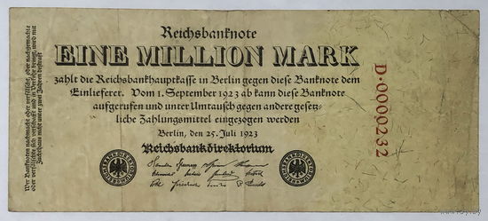 1 000 000 марок 1923