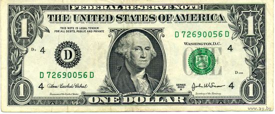 1 доллар 2003 A D Цена за шт.