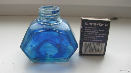 Чернильница под винт. пробку