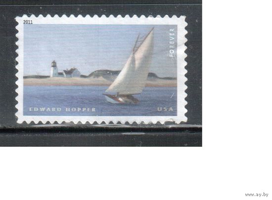США-2011 (Мих.4753) , гаш. ,  Живопись (одиночка),