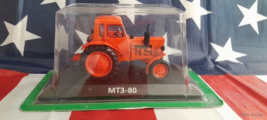 Трактор МТЗ-80 Беларусь 1:43
