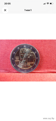 2 Евро Португалия 2012 Unc