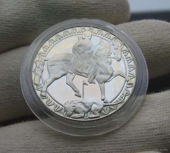 2 лева 1981 1300 лет Болгарии всадник