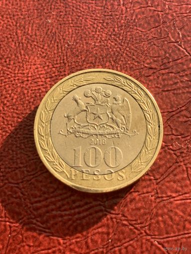 Чили 100 песо 2018