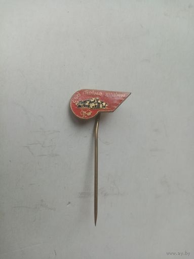 ЗНАЧОК ТАНК (ЛАТУНЬ)