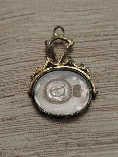 Редкая подвеска (украшение) с гербом "Лелива". Из личной коллекции. С 1 рубля, 3 дня!