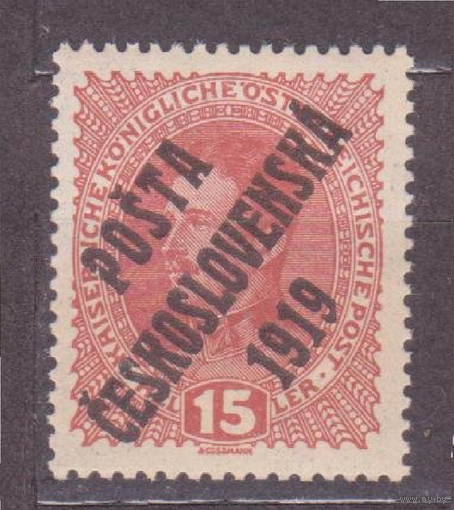 Чехословакия 1919 надпечатка на австрийских марках** //3