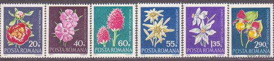 РУМЫНИЯ **, 1972 год Флора Цветы (НОЯ