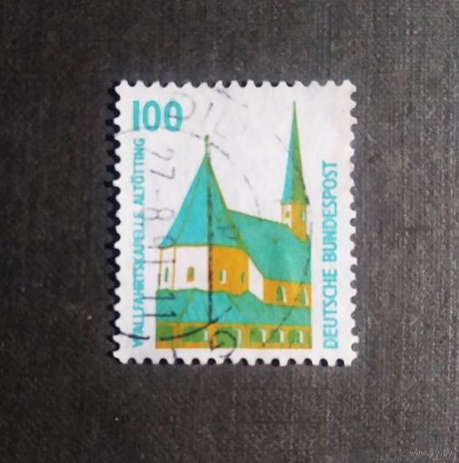 Марка Германия 1989 год Достопримечательности