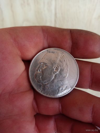 10 злотых 1934 редкая в блеске