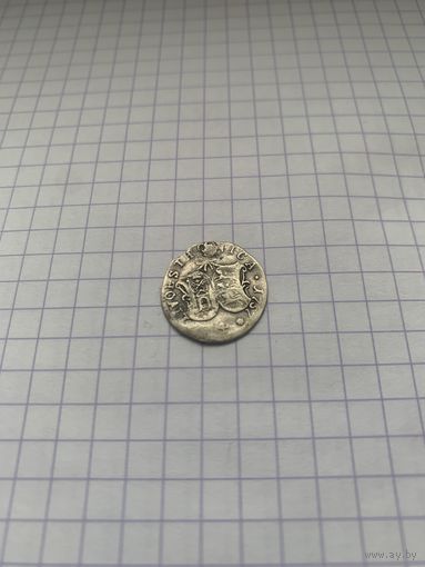 4 копейки ливонез 1757 года. С 5-ти рублей. Без МПЦ.