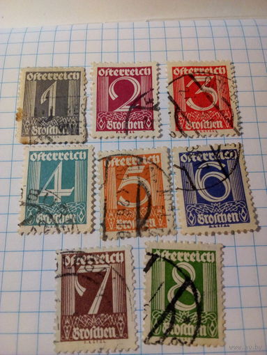 Марка Австрия 1925