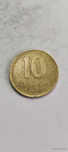 Аргентина 10 сентавос 2006
