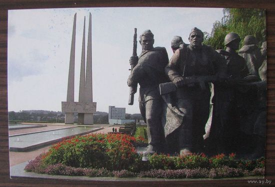 Витебск, мемориальный комплекс в честь освобождения Витебщины СПЕЦГАШЕНИЕ .