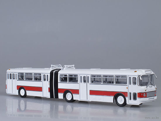 Икарус-180, бело-красный СОВА 1:43