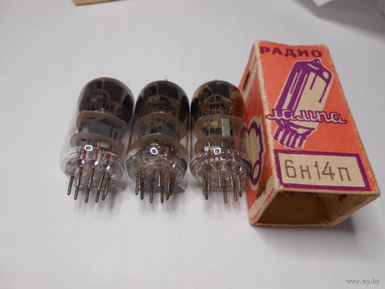 Радиолампы 6Н14П - 4 шт., одним лотом