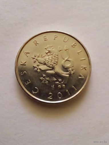 Чехия.1 крона 2011 г.