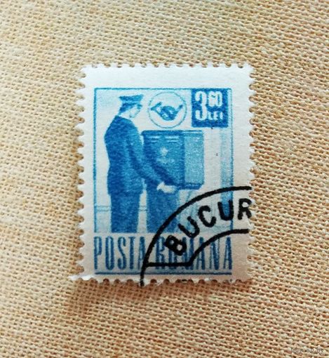 Марка Румыния 1971 год Стандарт