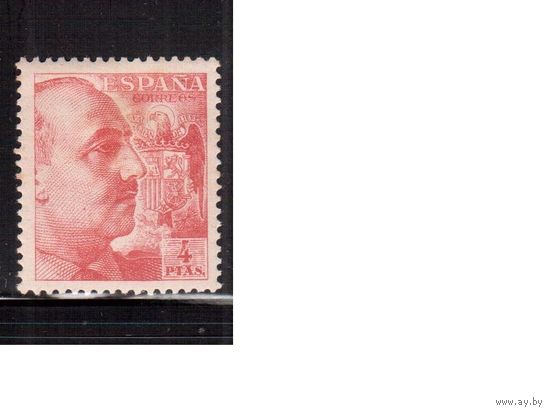 Испания-1939 (Мих.855С) *, Стандарт, Личности, Генерал Франко,