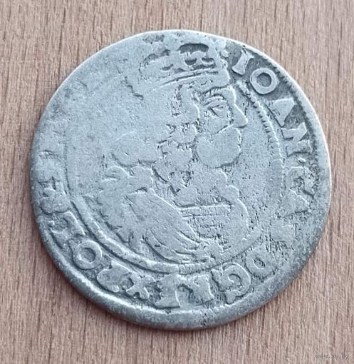 6 грошей Шостак 1666