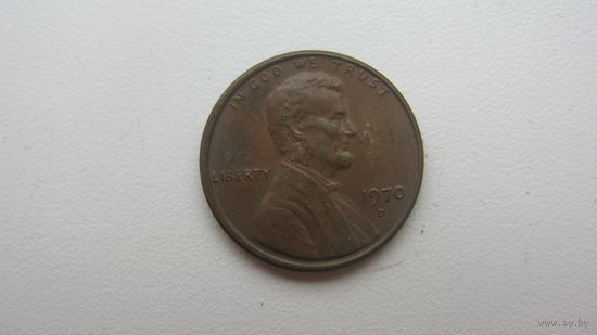 США 1 цент 1970 D