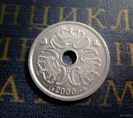 2 кроны 2000 Дания #01