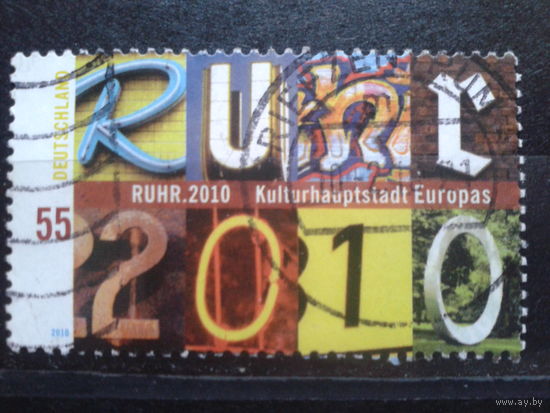 Германия 2010 Рурская область Михель-1,0 евро гаш