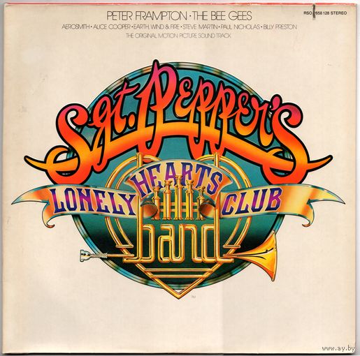 2LP The Bee Gees 'Sgt. Pepper's Lonely Hearts Club Band' (Aerosmith, Alice Cooper, Earth, Wind and Fire)