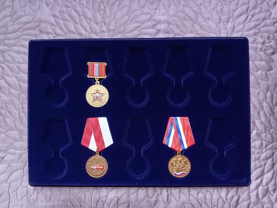 Планшет на 10 медалей Д32, горизонтальный.