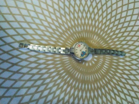 Часы наручные Луч с браслетом.Состояние на скане. В коллекцию,ремонт,на запчасти.