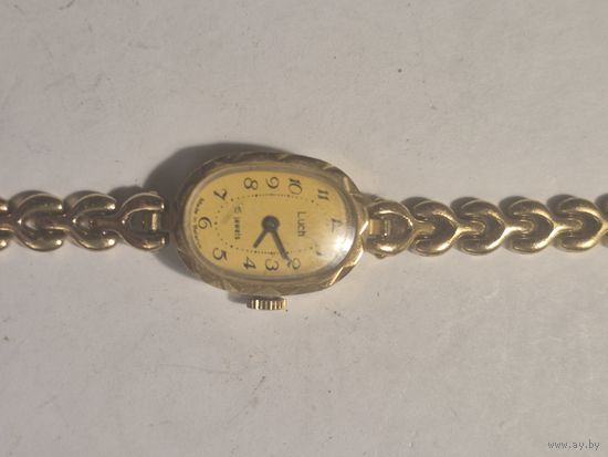 Часы луч. На ходу