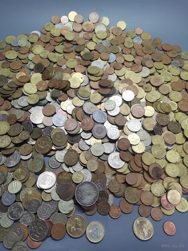 Большой лот монет (почти 4.5 кг)