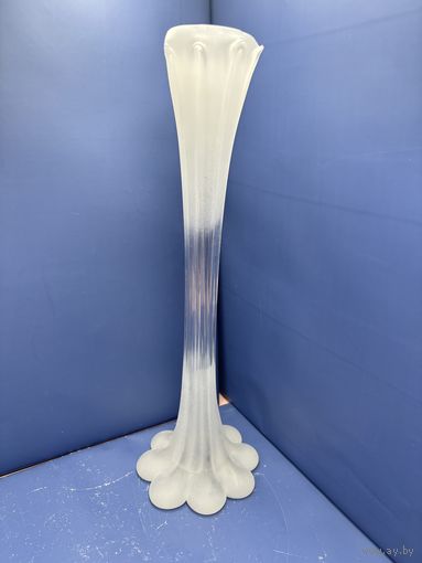 Ваза берц градиентная матовое стекло