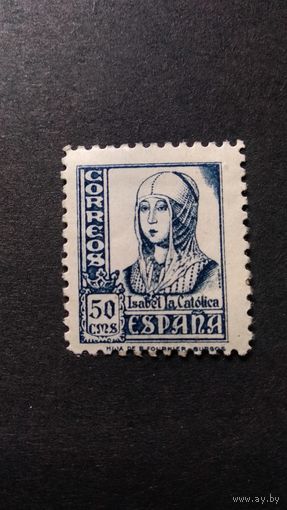 Испания\40с\  1937 королева Изабелла   кц5ми