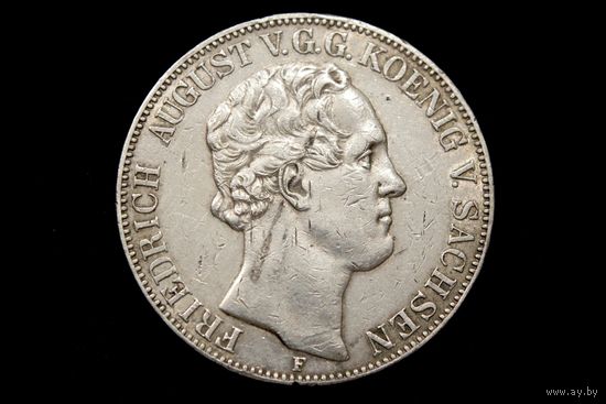 2 талера 1851 г. Саксония (Германия), Фридрих Август