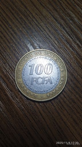 Центральная Африка 100 франков 2006