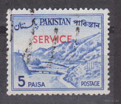 Архитектура местные мотивы Пакистан 1961 или 1963 год лот 6 С НАДПЕЧАТКОЙ