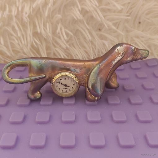 Собака -часы