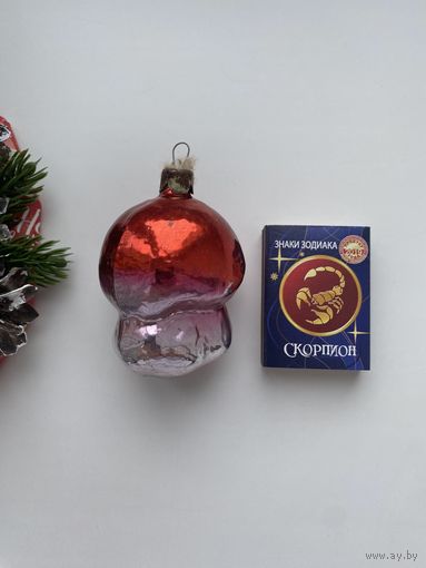 Елочная игрушка. Гриб Боровик.