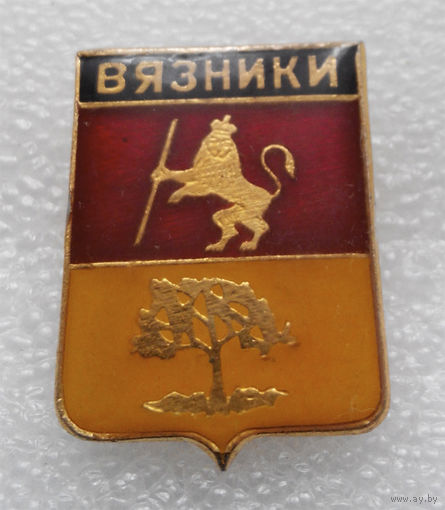 Значок. Герб города. Вязники #0495