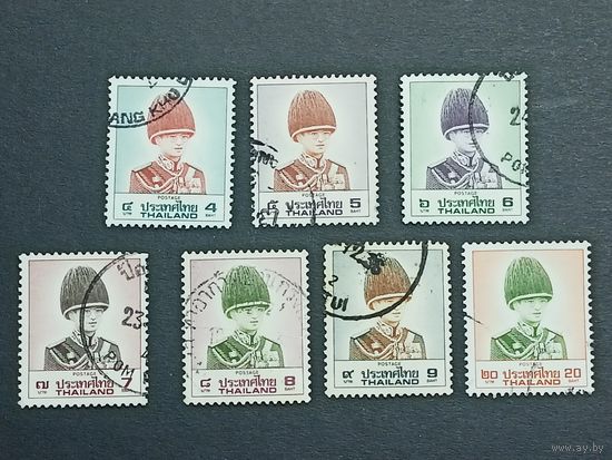 Тайланд 1989. Король Пхумипон Адульядет. Полная серия