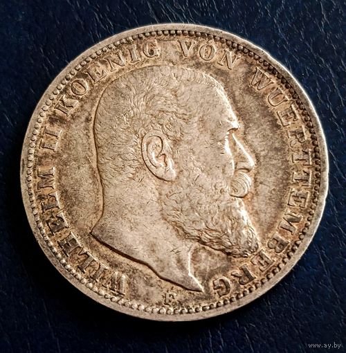 3 марки 1912 вюртенберг ,рельефная