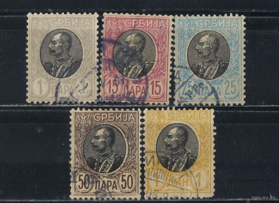 Сербия Кор 1905 Петр I Стандарт 12х11,5 #84х,87х,89х,91х,92х