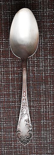 Ложка столовая, мельхиор, клеймо Кольчугин з-д., 21 см