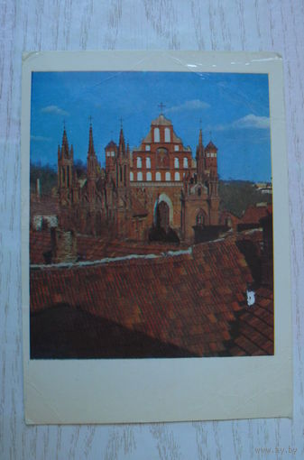 Прибалтика, Литовская ССР, Вильнюс; 1977, чистая.