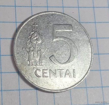 5 центов 1991 Литва