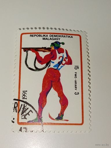 Мадагаскар 1991год. Зимние олимпийские игры.