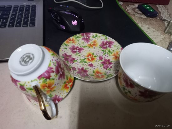 Чайная Кофейная пара BHP best home porcelain.Цена за всё